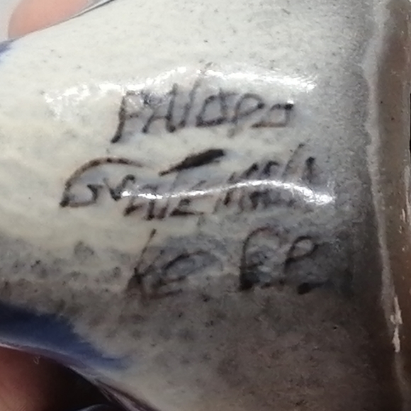 VTG Guatemalan bird figurine, signed by the artist - Picture 7 of 16